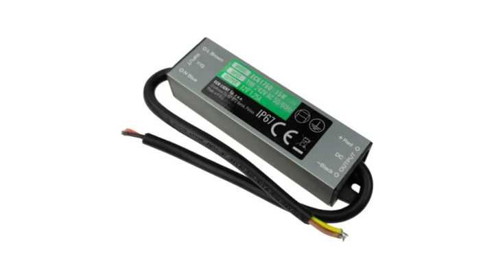 Zasilacz LED hermetyczny 15W 12V DC 1,25A IP67 do taśm LED ECO LIGHT EC61760