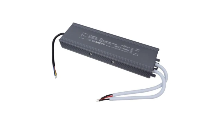 Zasilacz hermetyczny PREMIUM 300W 24V DC IP67 268x72x33 mm do taśm LED ECO LIGHT EC61765