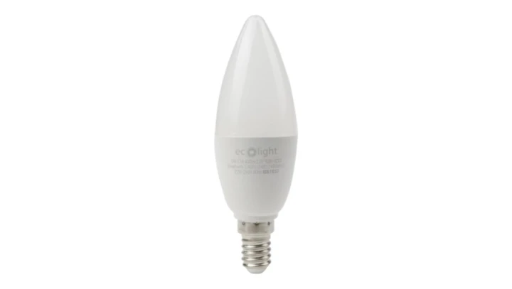 Żarówka LED Smart C37 E14 5W RGB+CCT 400lm Tuya Bluetooth IP20 ECO LIGHT EC61637