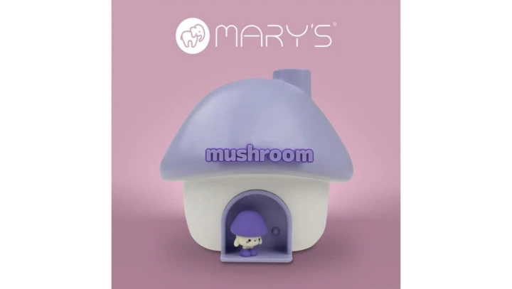 Nawilżacz powietrza LED Grzybek fioletowy MARYS MW61497