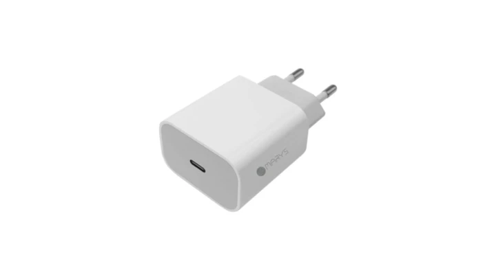 Ładowarka sieciowa 20W USB-C 220-240V AC IP20 biała MARYS MW61746
