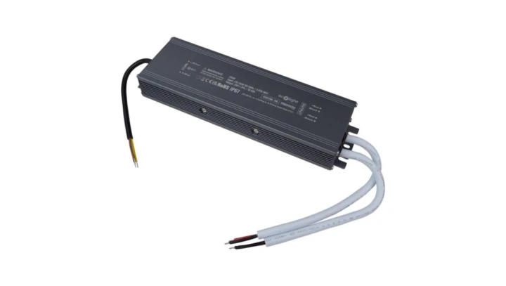 Zasilacz hermetyczny PREMIUM 250W 24V DC IP67 248x72x33 mm do taśm LED ECO LIGHT EC61766