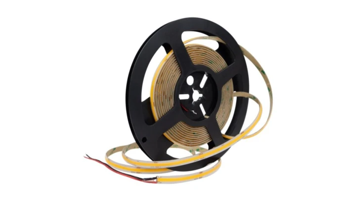 Taśma LED COB 24V DC 12W/m 480 LED/m 4000K 1380lm/m IP67 8 mm 5m ECO LIGHT EC61305