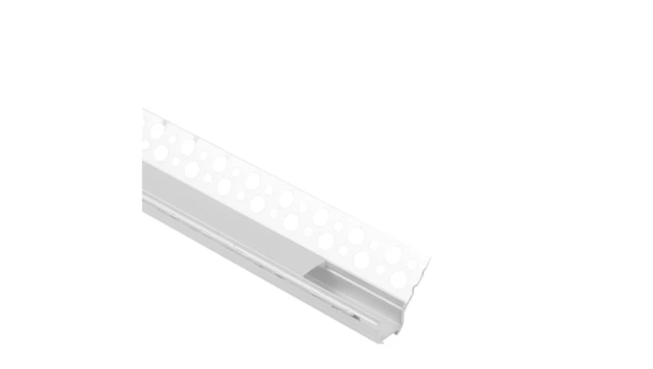 Profil GRW02 narożny wewnętrzny do taśm LED anodowany z kloszem mlecznym + zaślepki 4 szt. 2m EC61706 /10szt./