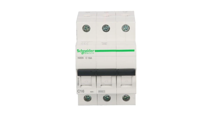 Wyłącznik nadprądowy 3P C 16A 6kA AC K60N Acti9 A9K02316