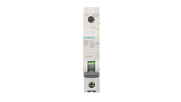 Wyłącznik nadprądowy 1P B 10A 6kA AC SENTRON 5SL6110-6