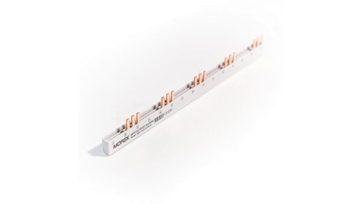 Szyna łączeniowa sztyftowa QuickBar, 3-polowa, przekrój 16mm², typ E, długość 15 modułów MEP31516A00