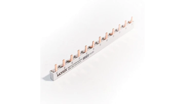 Szyna łączeniowa sztyftowa QuickBar, 3-polowa, przekrój 10mm², typ E, długość 12 modułów MEP31210A00