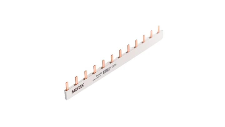 Szyna łączeniowa sztyftowa QuickBar, 4-polowa, przekrój 16mm², typ E, długość 16 modułów MEP41616N01