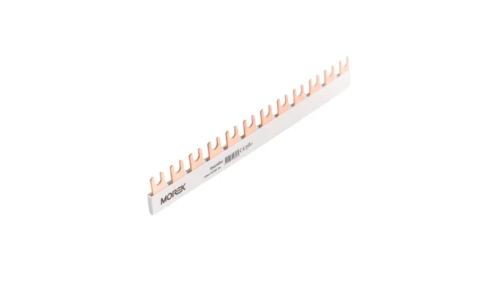 Szyna łączeniowa widełkowa QuickBar, 3-polowa, przekrój 16mm², typ E, długość 6 modułów MEF30616A00