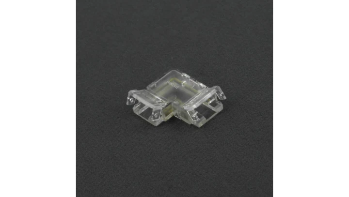 Złączka do cyfrowej taśmy LED COB DIGITAL IC MONO/CCT 10 mm taśma–taśma kątowa L zatrzaskowa IP20 ECO LIGHT EC61559