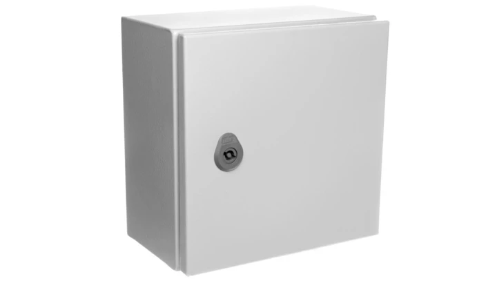Obudowa metalowa ARGENTA 250x250x150 IP66 z płytą montażową GN252515