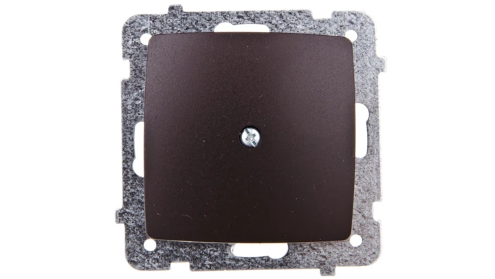 KARO Zaślepka czekoladowy metalik Z-1S/m/40