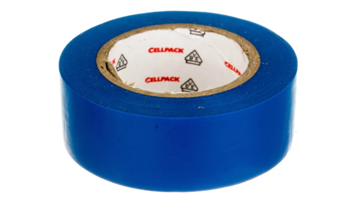 Taśma izolacyjna PVC, 128 0.15-19-10 niebieska, 145810