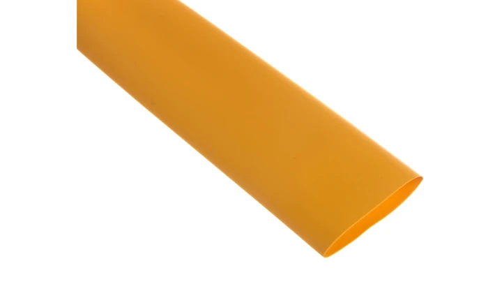 Rura termokurczliwa cienkościenna, odcinki 1m, CR 38,1/19,1 żółta, 427595