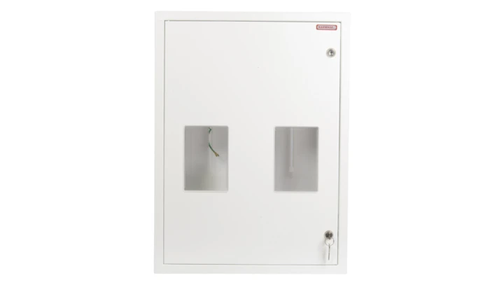 Szafka licznikowa podtynkowa 2-licznikowa 3-fazowe 20 modułów IP30 RW-2L-20 Z/O