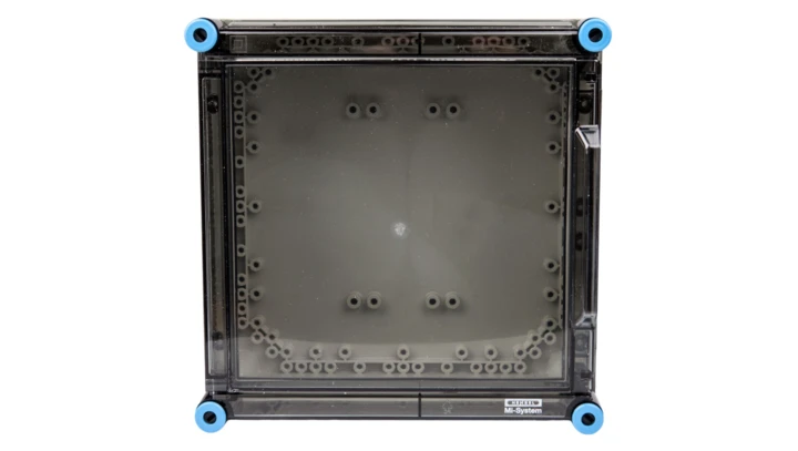 Obudowa pusta Mi, IP 65, wlk.2 - 300x300x180, pokrywa przezr. z drzwiczkami Mi 0220 2000061