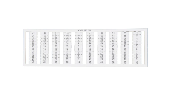 Ramka z oznacznikami 2x 1-50 209-766 /5szt./