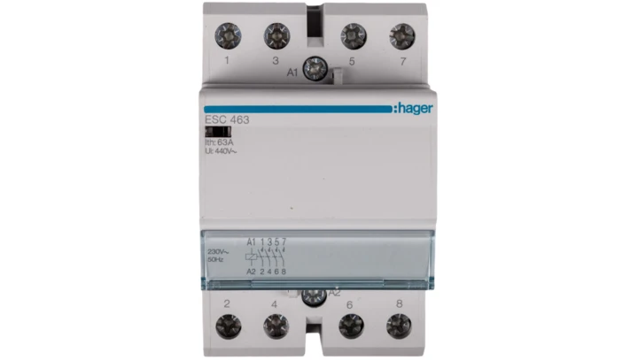 Stycznik modułowy 63A 4Z 0R 230V AC ESC463
