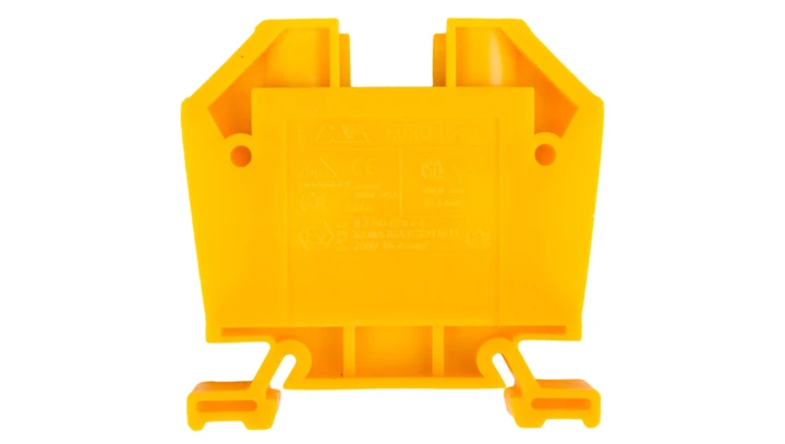 Złączka szynowa gwintowa ZSG ( ZUG ) 16/25mm2 żółty 43403N /25szt./