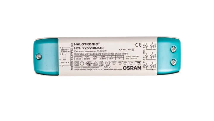 Zasilacz halogenowy 50-225W 230V 11.7V HTL 225/230-240 4008321927026