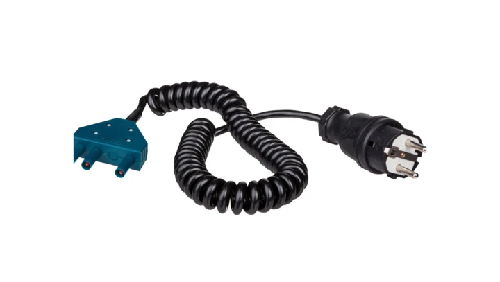 Adapter z wtykiem UNI-Schuko 112411315 WAADAUNI1