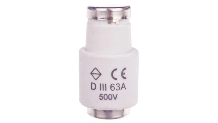 Wkładka bezpiecznikowa BiWts 63A DIII gF 500V LE33F63