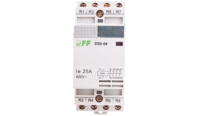 Stycznik modułowy 25A 4R 230V AC ST25-04