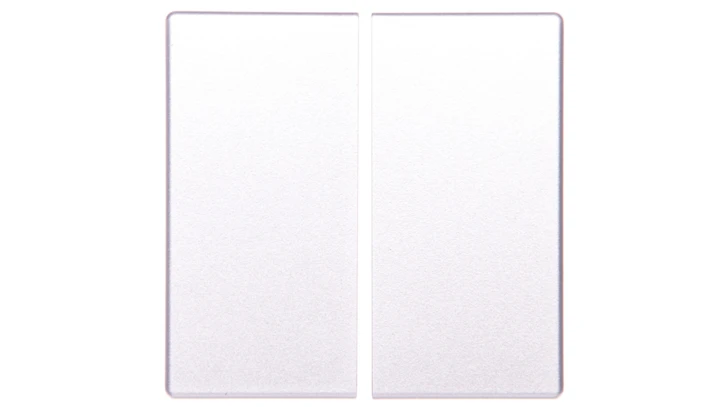 Klawisz 2-biegunowy przycisk srebro tworzywo CWIZ-02/03 126048