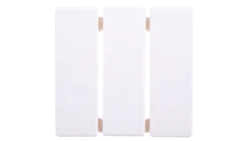 Klawisz 3-biegunowy przycisk biały tworzywo 16656089