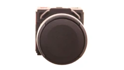 Przycisk 1-biegunowy mechanizm z plakietką czarny IP65 przycisk 1x XB6AA25B