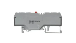 Złączka szynowa 4-przewodowa LED 2,5mm2 szara 280-809/281-434 /100szt./