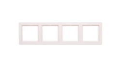 Berker Q1 Ramka poczwórna pozioma/pionowa śnieżnobiała 10146089