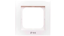 SONATA Ramka pojedyncza do łączników IP44 ecru RH-1R/27
