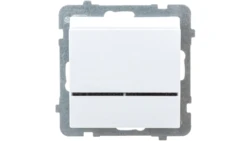 SONATA Łącznik hotelowy z podświetleniem biały ŁP-15RS/m/00