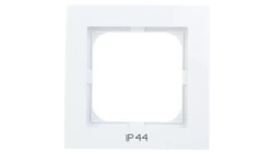 AS Ramka pojedyncza do łączników IP44 biała RH-1G/00