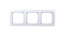 IMPRESJA Ramka potrójna biała R-3Y/00