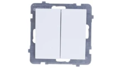 AS Łącznik świecznikowy biały ŁP-2G/m/00