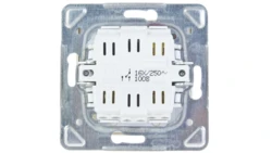 IMPRESJA Łącznik kontrolny z podświetleniem ecru ŁP-12YS/m/27