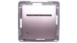 IMPRESJA Łącznik schodowy z podświetleniem tytan ŁP-3YS/m/23