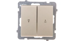 SONATA Łącznik żaluzjowy szampański złoty ŁP-7R/m/39