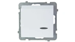 AS Łącznik hotelowy z podświetleniem biały ŁP-15GS/m/00