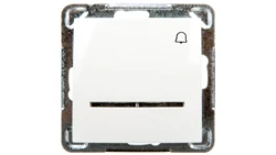 IMPRESJA Przycisk /dzwonek/ z podświetleniem ecru ŁP-6YS/m/27