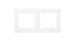 ASFORA Ramka podwójna pionowa biała EPH5810221