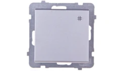 SONATA Łącznik krzyżowy srebro mat ŁP-4R/m/38