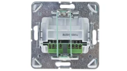 IMPRESJA Gniazdo telefoniczne podwójne RJ11 niezależne białe GPT-2YN/m/00