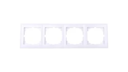 Sentia Ramka poczwórna biała 1474-00
