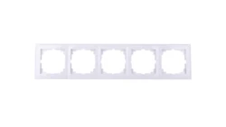 Sentia Ramka pięciokrotna biała 1475-00
