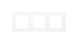 ASFORA Ramka potrójna pozioma biała EPH5800321