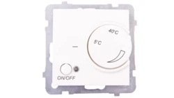 AS Regulator temperatury /czujnik podłogowy/ ecru RTP-1G/m/27